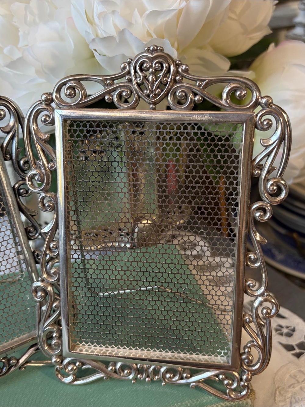 Brighton silver mesh small picture frame